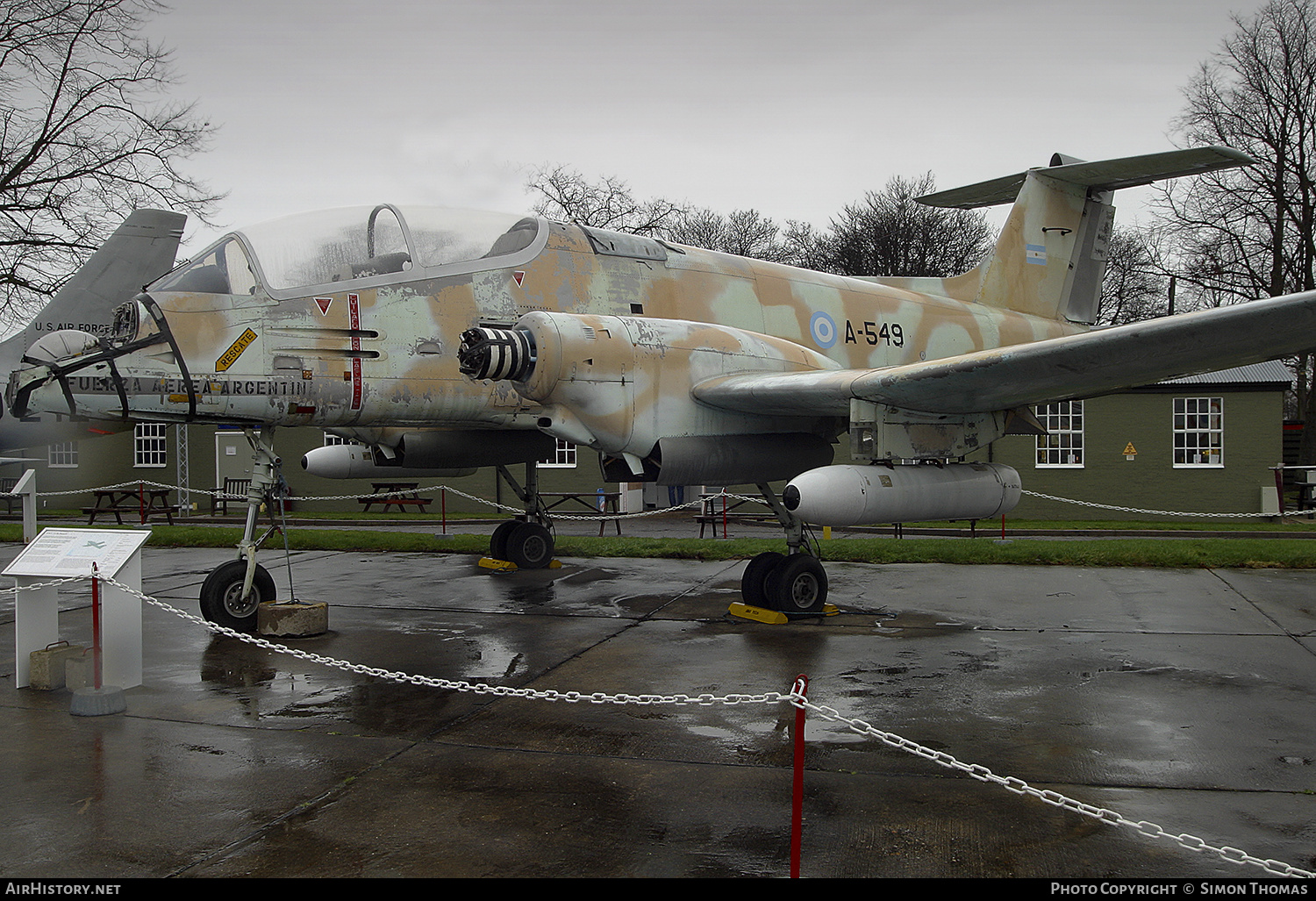 Aircraft Photo of A-549 | FMA IA-58A Pucara | Argentina - Air Force | AirHistory.net #474730