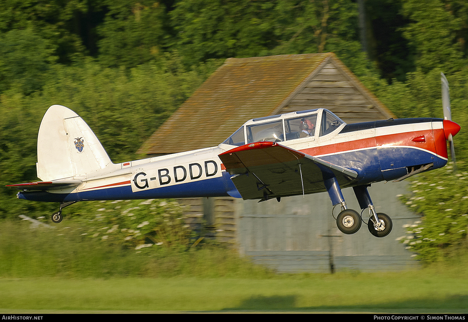 Aircraft Photo of G-BDDD | De Havilland DHC-1 Chipmunk Mk22 | AirHistory.net #474733