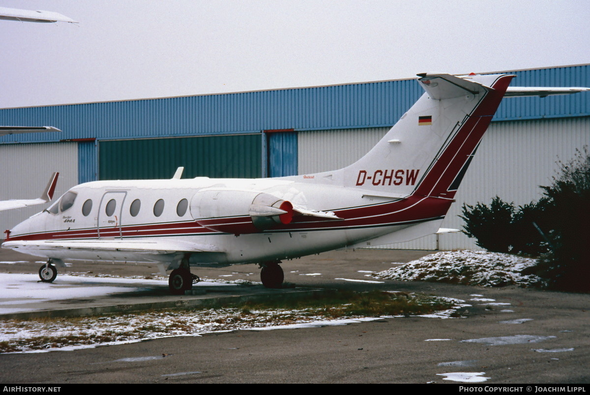 Aircraft Photo of D-CHSW | Beech Beechjet 400A | AirHistory.net #474746