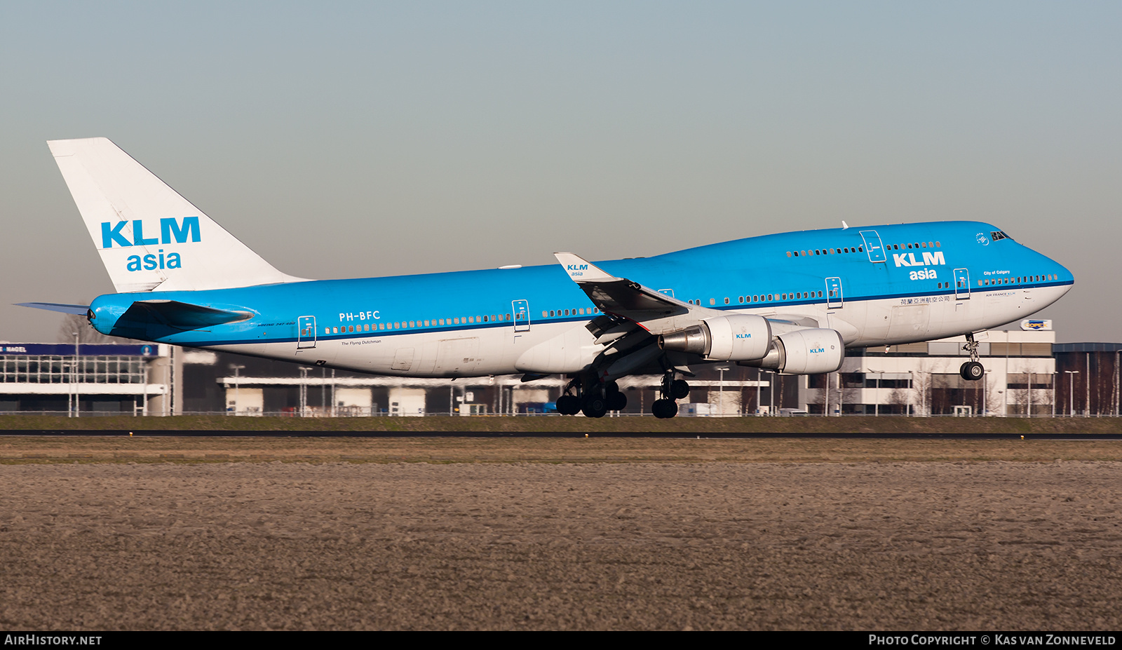 Aircraft Photo of PH-BFC | Boeing 747-406M | KLM Asia | AirHistory.net #474751
