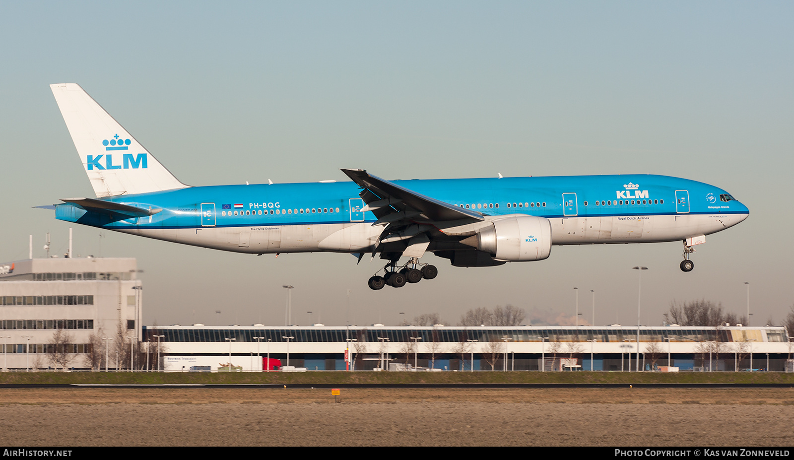 Aircraft Photo of PH-BQG | Boeing 777-206/ER | KLM - Royal Dutch Airlines | AirHistory.net #474759