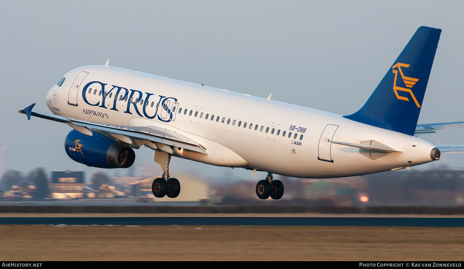 Aircraft Photo of 5B-DBB | Airbus A320-231 | Cyprus Airways | AirHistory.net #474764