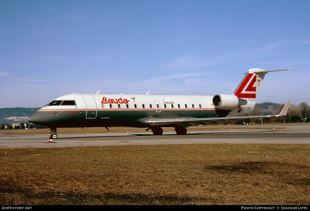 Aircraft Photo of OE-LRF | Canadair CRJ-100LR (CL-600-2B19) | Lauda Air | AirHistory.net #474767