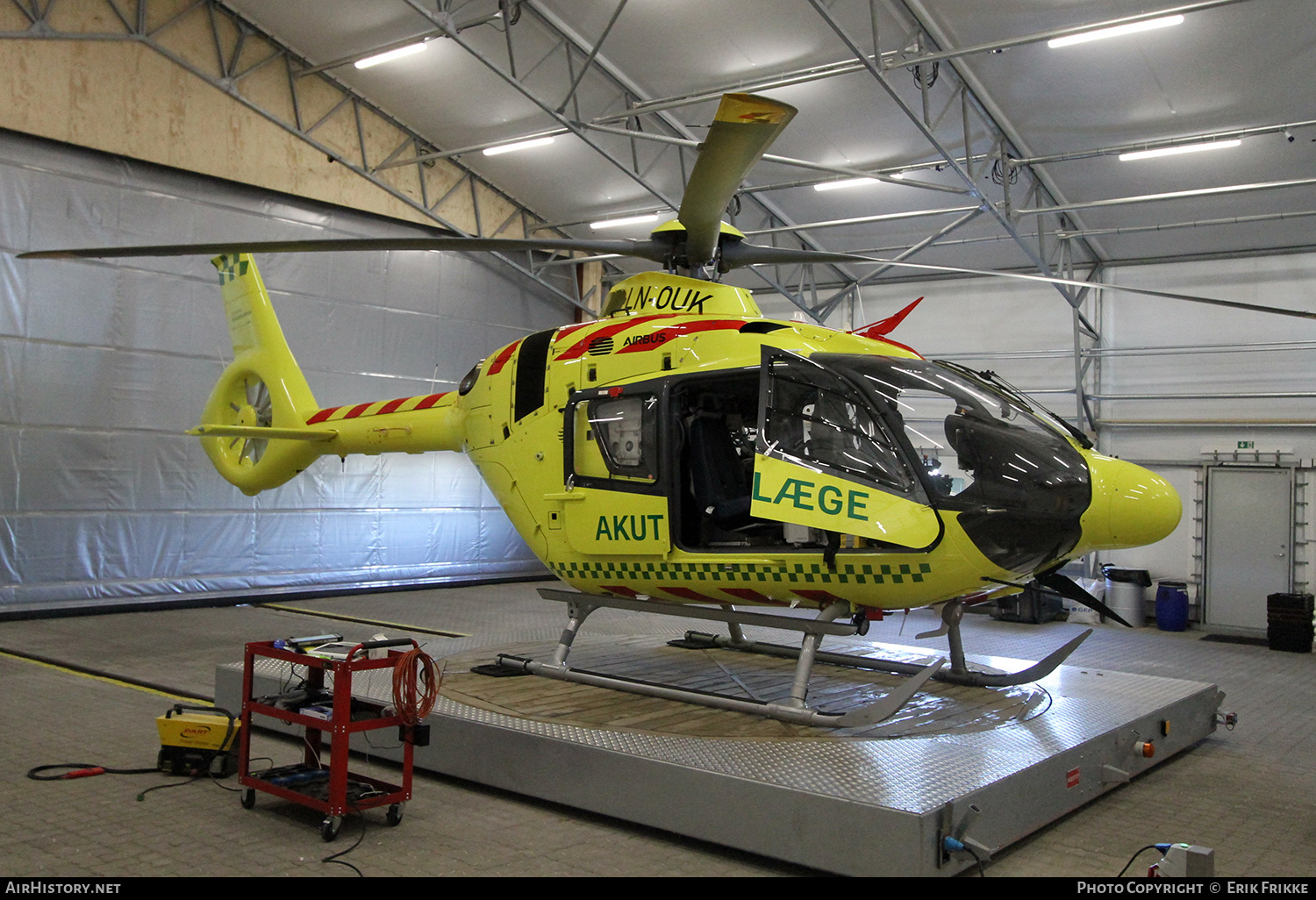 Aircraft Photo of LN-OUK | Airbus Helicopters EC-135T-3H | Akutlægehelikopterordning | AirHistory.net #474770