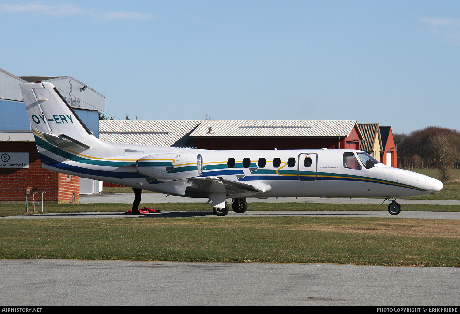 Aircraft Photo of OY-ERY | Cessna 550 Citation II | AirHistory.net #474797