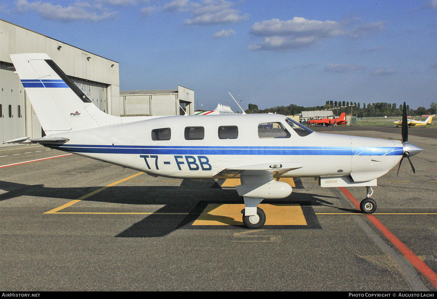 Aircraft Photo of T7-FBB | Piper PA-46-350P Malibu Mirage | AirHistory.net #474861