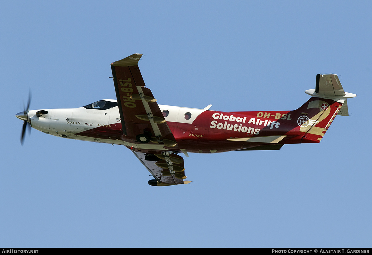 Aircraft Photo of OH-BSL | Pilatus PC-12/47 | Global Airlift Solutions | AirHistory.net #474862