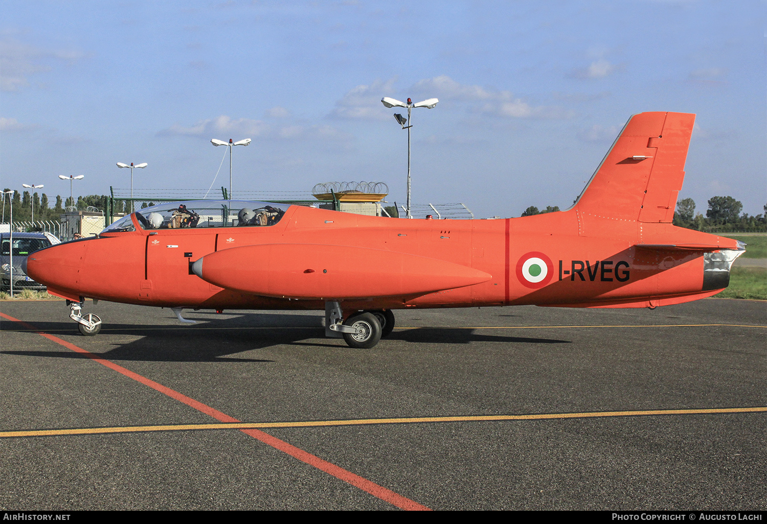 Aircraft Photo of I-RVEG / MM54168 | Aermacchi MB-326E | Italy - Air Force | AirHistory.net #474866