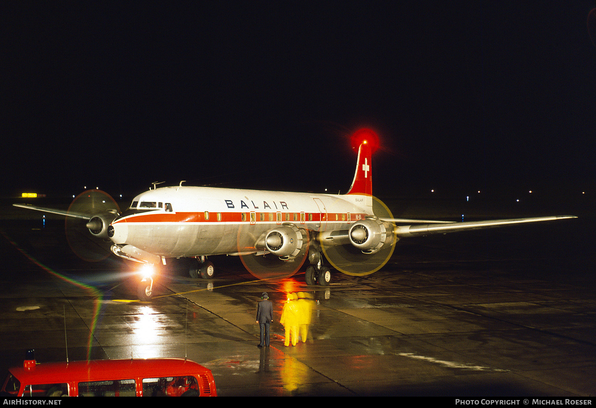 Aircraft Photo of HB-IBS | Douglas DC-6A(C) | Balair | AirHistory.net #474891