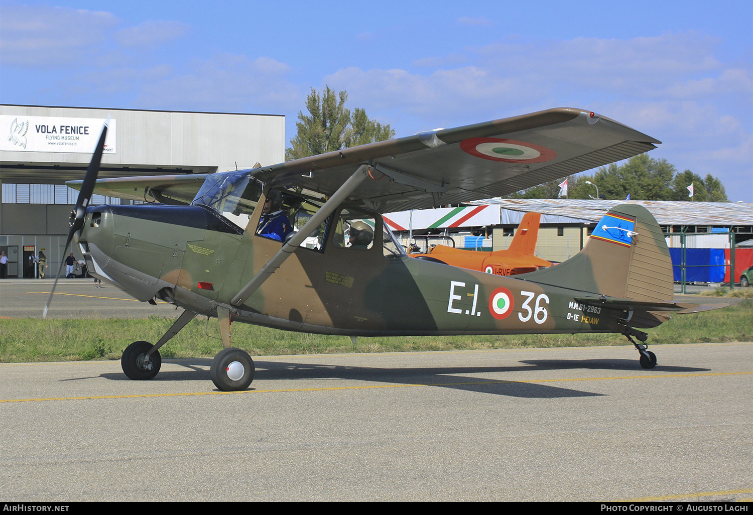 Aircraft Photo of I-EIAW / MM61-2963 | Cessna O-1E Bird Dog (305C/L-19E) | Italy - Army | AirHistory.net #474897