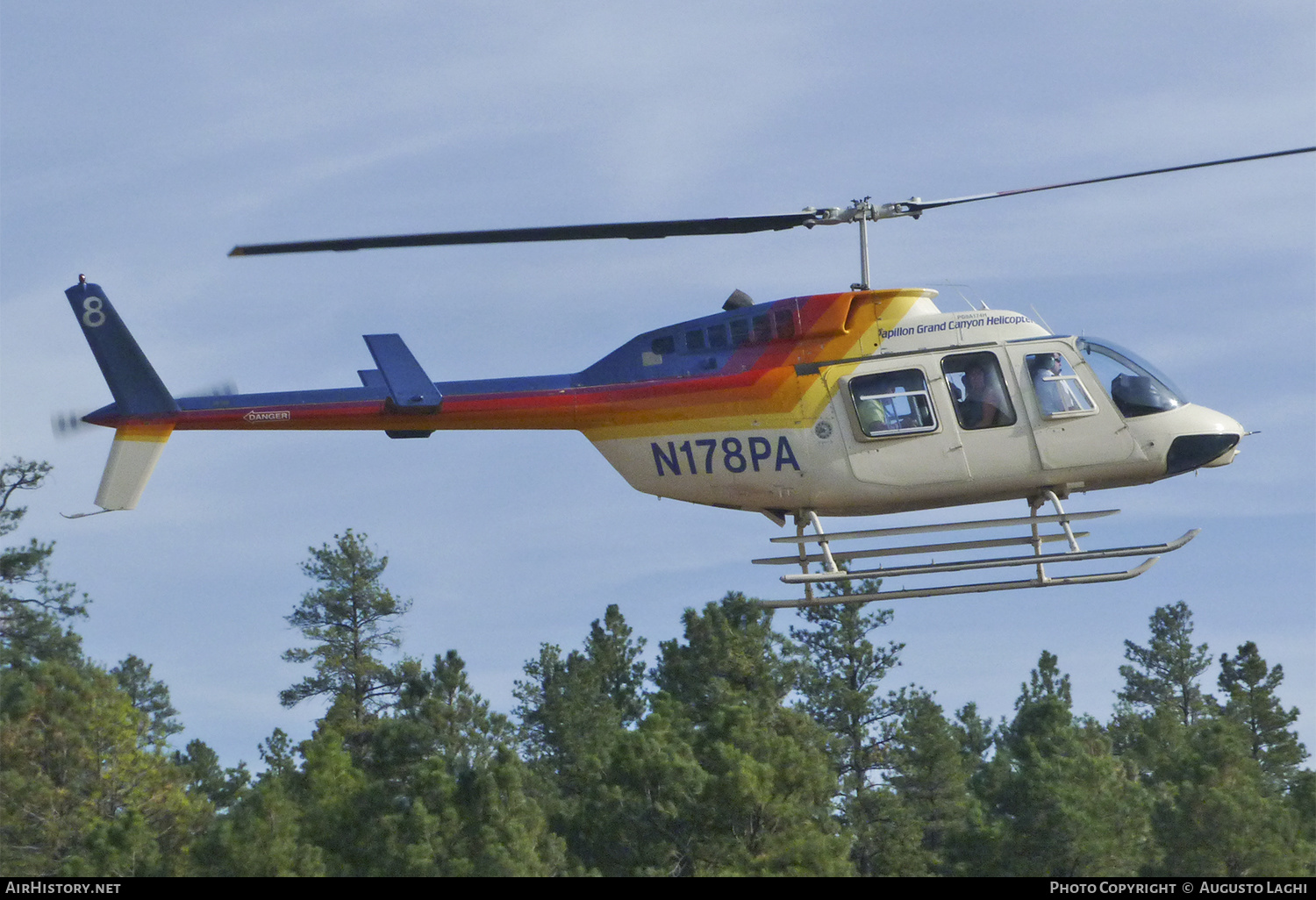 Aircraft Photo of N178PA | Bell 206L-1 LongRanger II | Papillon Grand Canyon Helicopters | AirHistory.net #474901