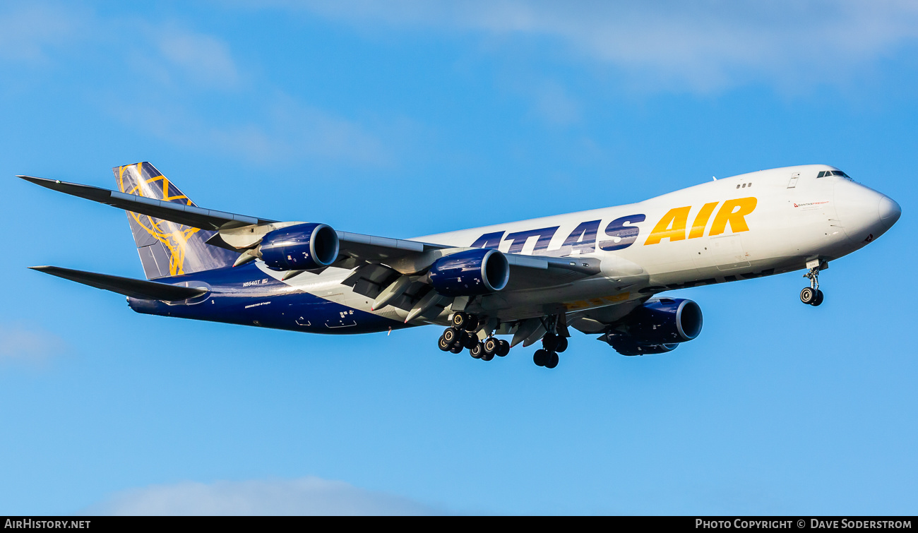 Aircraft Photo of N854GT | Boeing 747-87UF/SCD | Atlas Air | AirHistory.net #474920