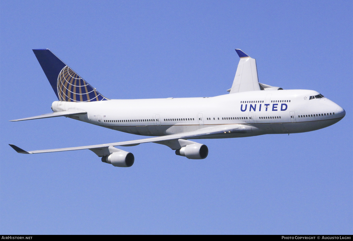 Aircraft Photo of N180UA | Boeing 747-422 | United Airlines | AirHistory.net #474921