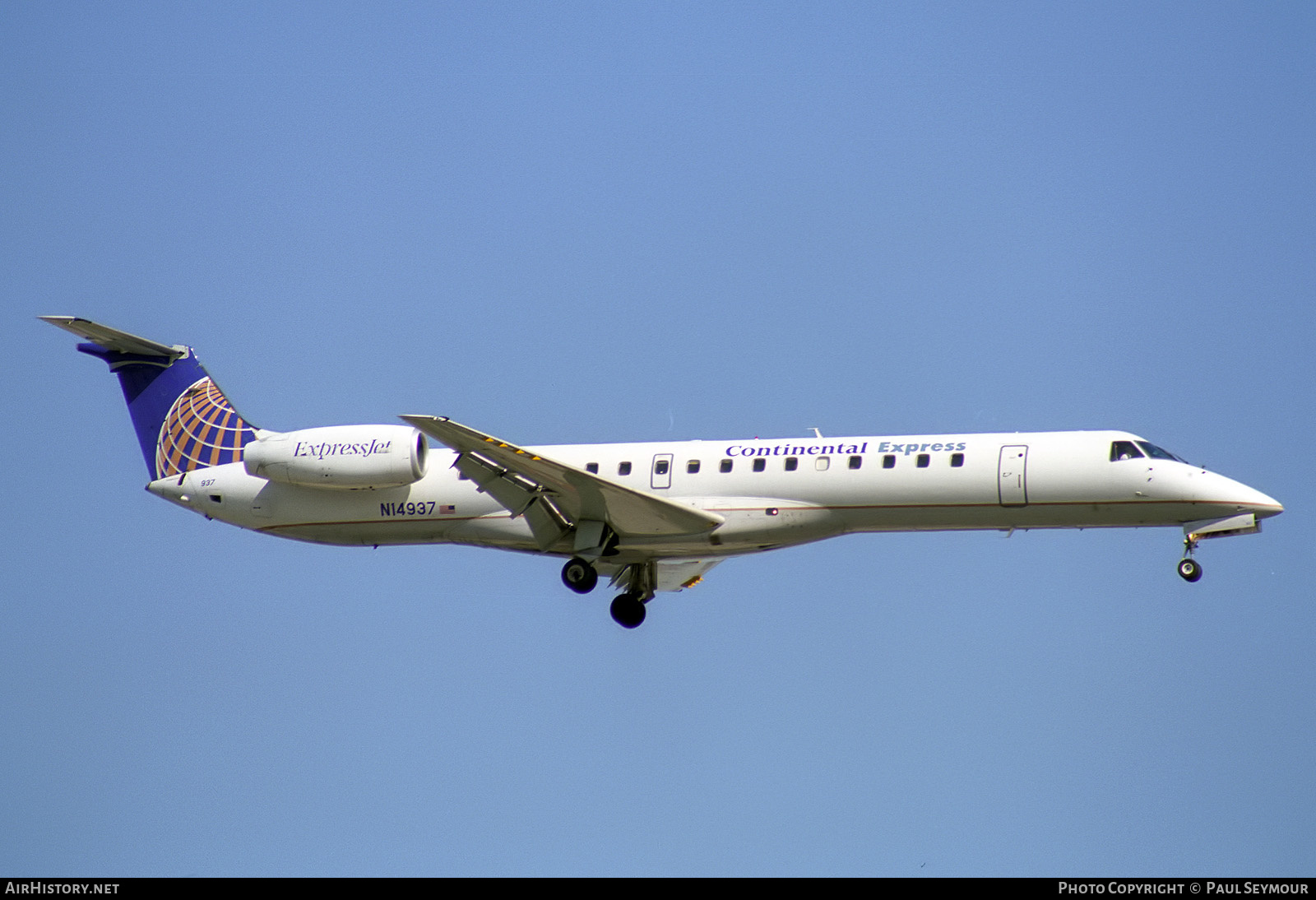 Aircraft Photo of N14937 | Embraer ERJ-145ER (EMB-145ER) | Continental Express | AirHistory.net #474935