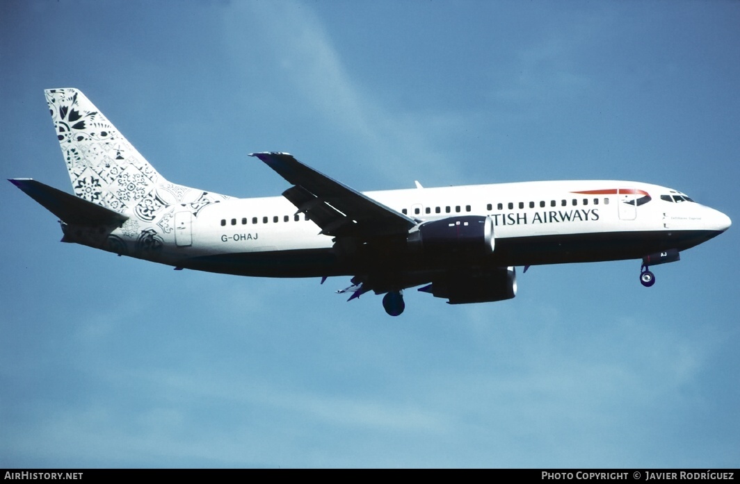 Aircraft Photo of G-OHAJ | Boeing 737-36Q | British Airways | AirHistory.net #474946