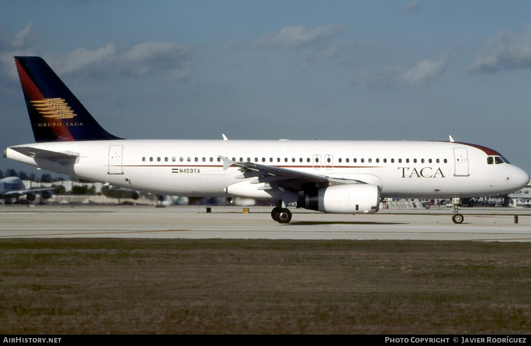 Aircraft Photo of N459TA | Airbus A320-233 | TACA - Transportes Aéreos Centro Americanos | AirHistory.net #474947