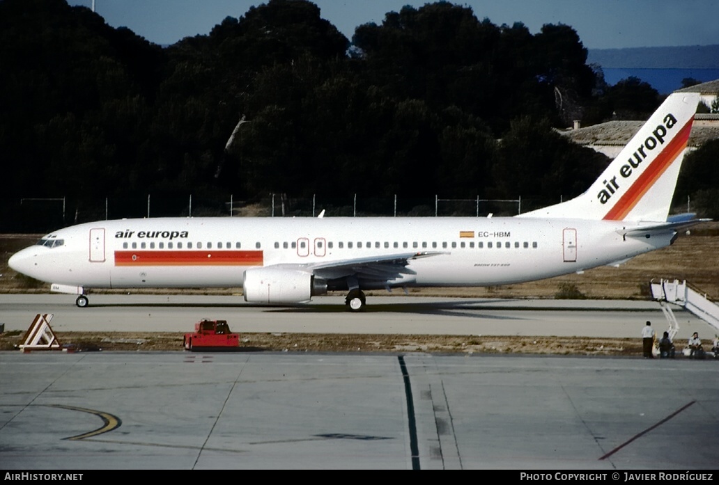 Aircraft Photo of EC-HBM | Boeing 737-85P | Air Europa | AirHistory.net #474948