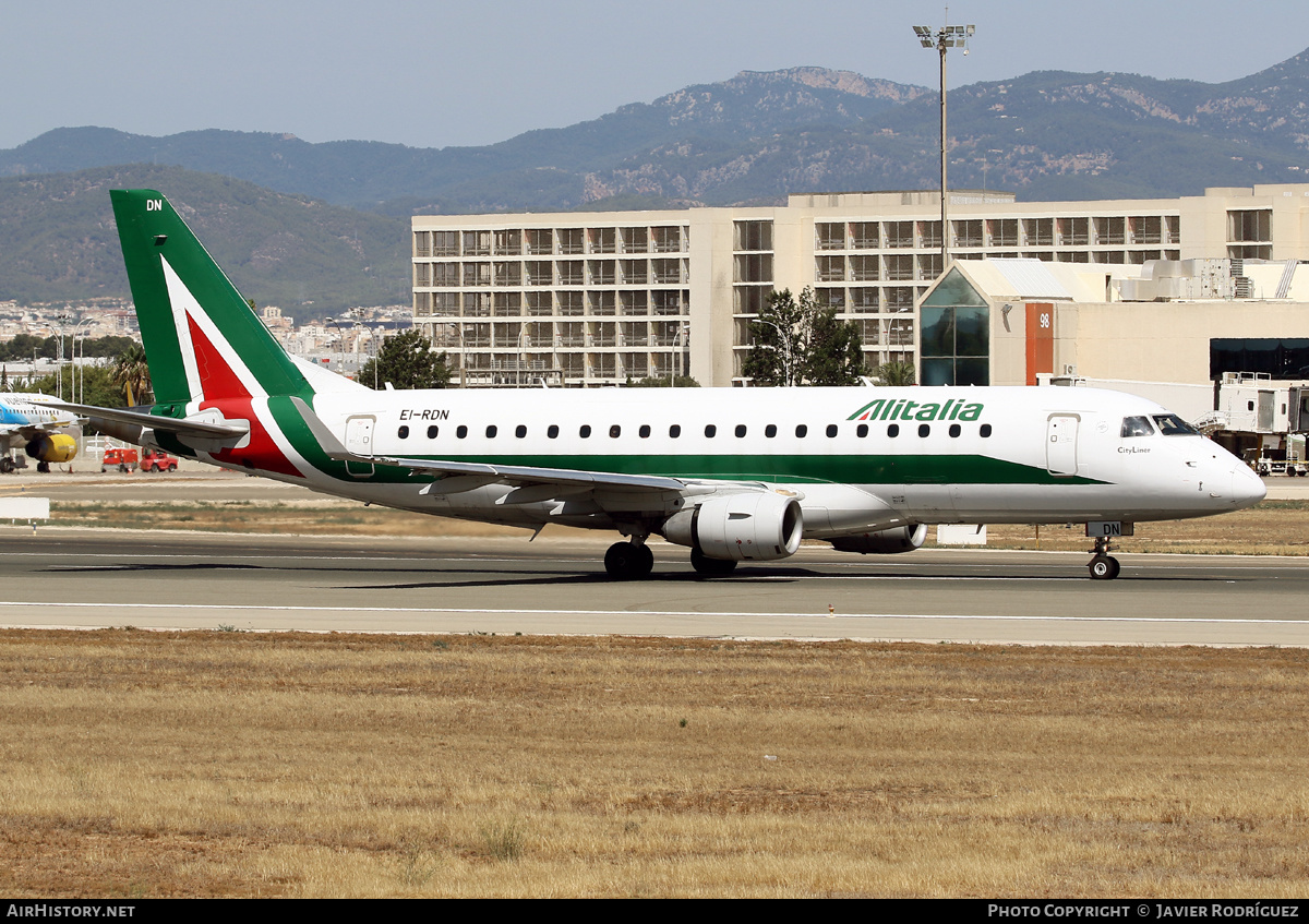 Aircraft Photo of EI-RDN | Embraer 175STD (ERJ-170-200STD) | Alitalia CityLiner | AirHistory.net #474957