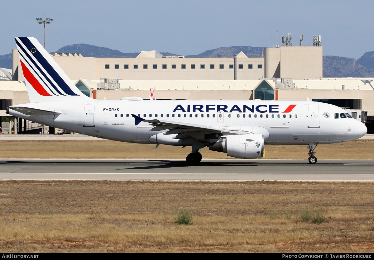 Aircraft Photo of F-GRXK | Airbus A319-111LR | Air France | AirHistory.net #474958