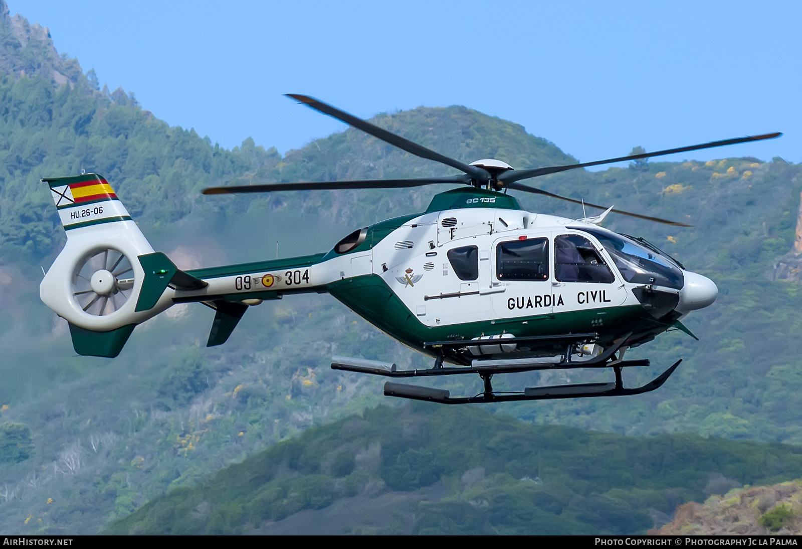 Aircraft Photo of HU.26-06 | Eurocopter EC-135P-2 | Spain - Guardia Civil | AirHistory.net #474960