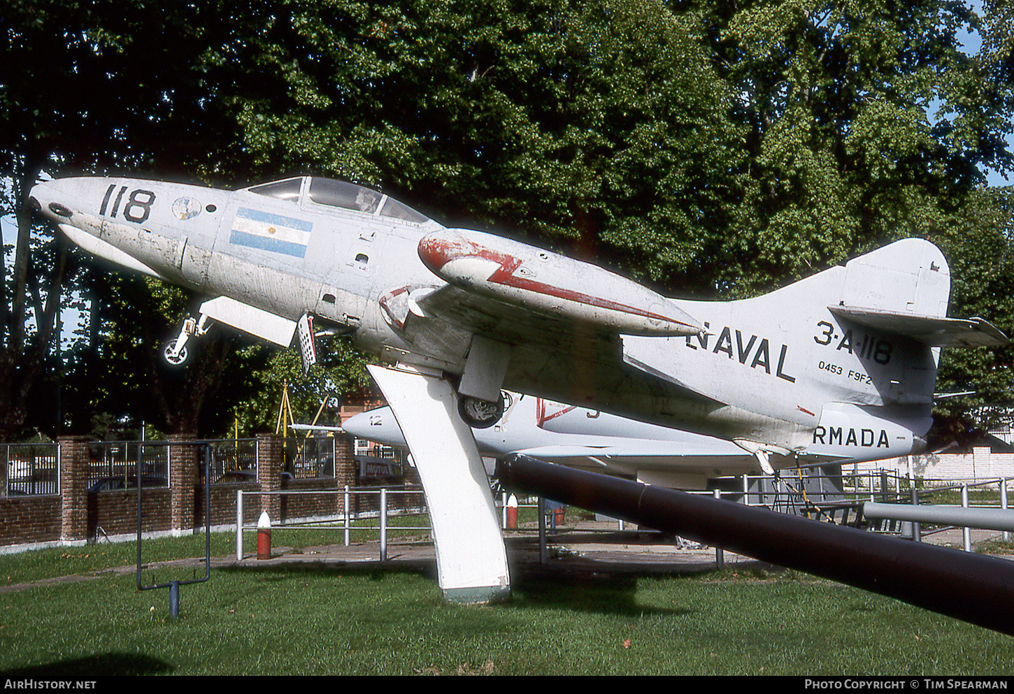 Aircraft Photo of 0453 | Grumman F9F-2 Panther | Argentina - Navy | AirHistory.net #474969