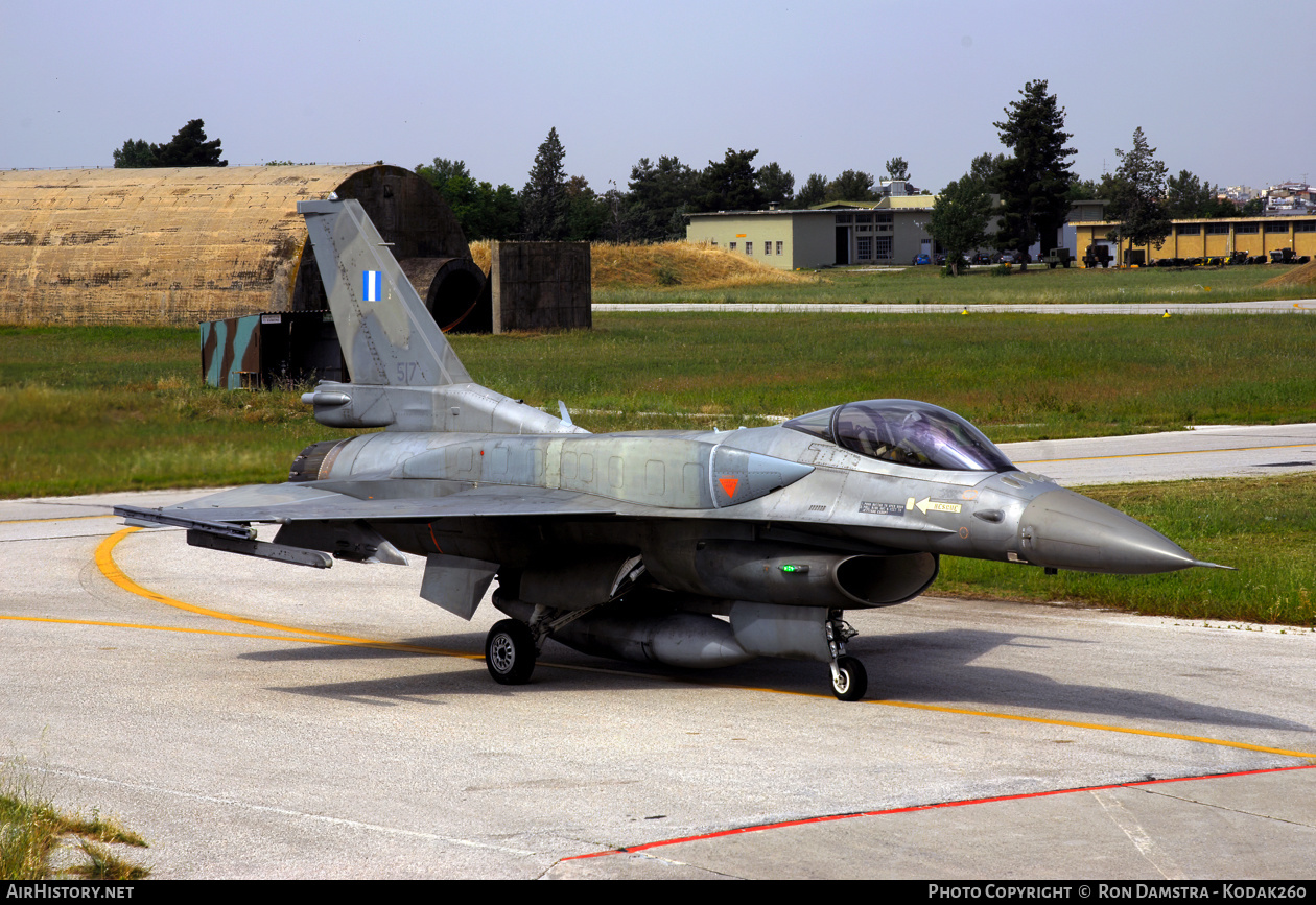 Aircraft Photo of 517 | Lockheed Martin F-16C Fighting Falcon | Greece - Air Force | AirHistory.net #474970