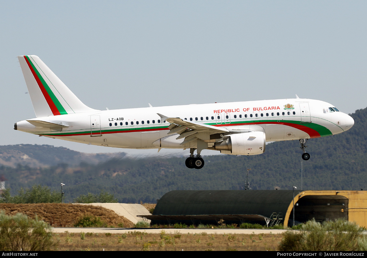 Aircraft Photo of LZ-AOB | Airbus A319-111 | Republic of Bulgaria | AirHistory.net #474975