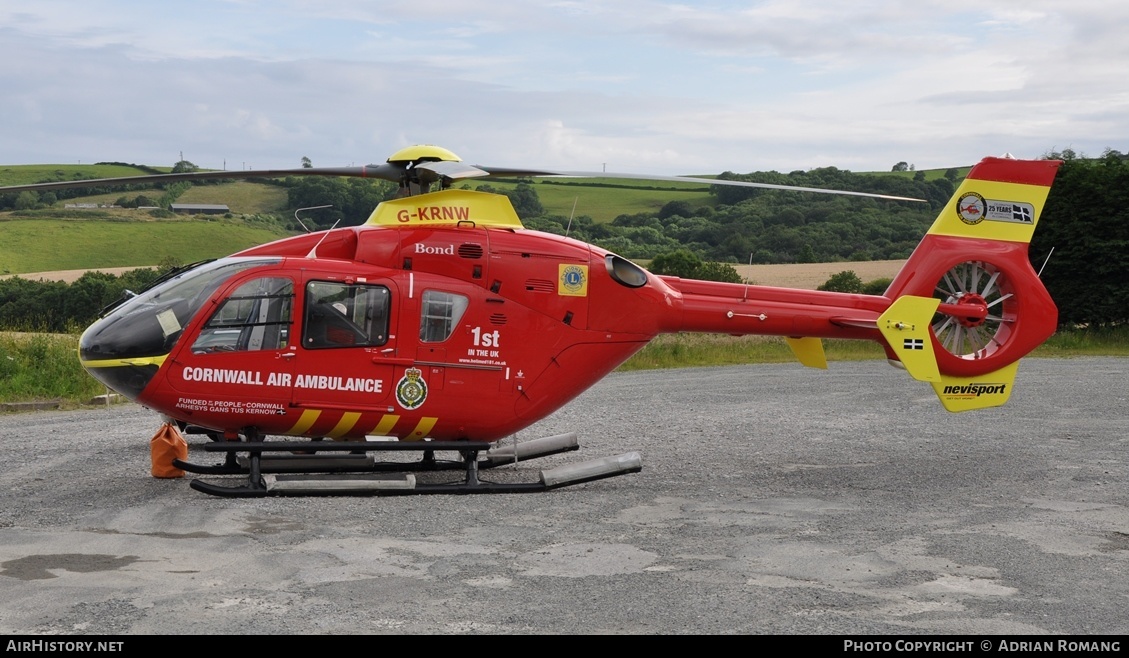 Aircraft Photo of G-KRNW | Eurocopter EC-135T-2 | Cornwall Air Ambulance | AirHistory.net #474991