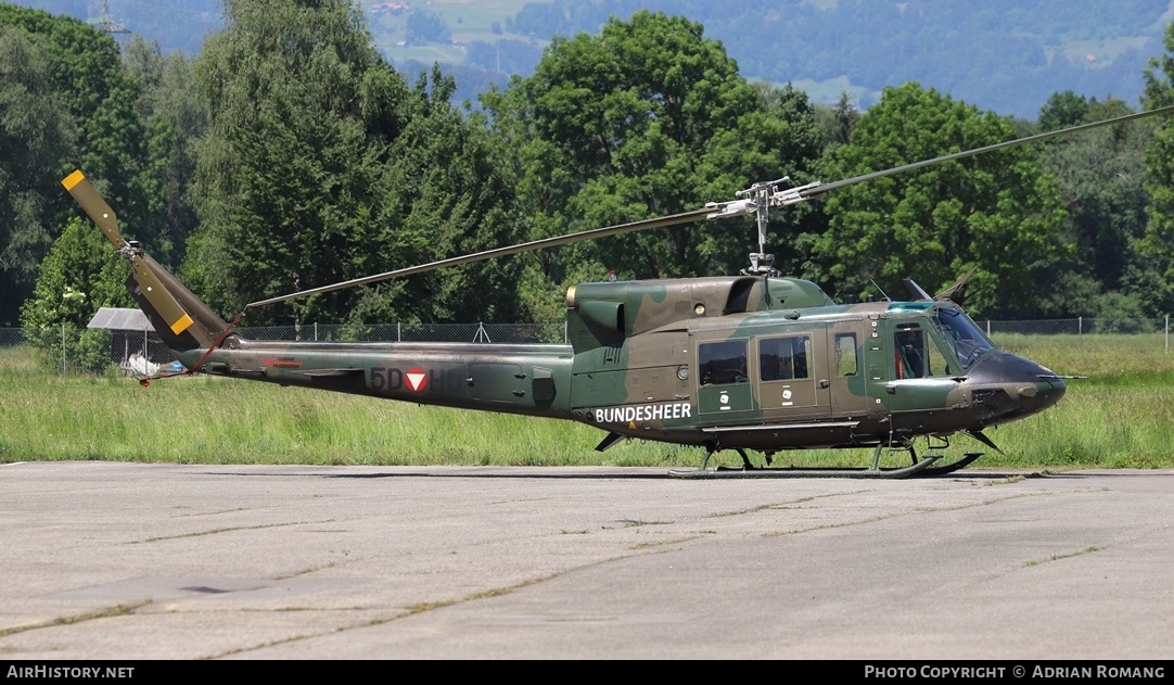 Aircraft Photo of 5D-HU | Agusta AB-212 | Austria - Air Force | AirHistory.net #474993