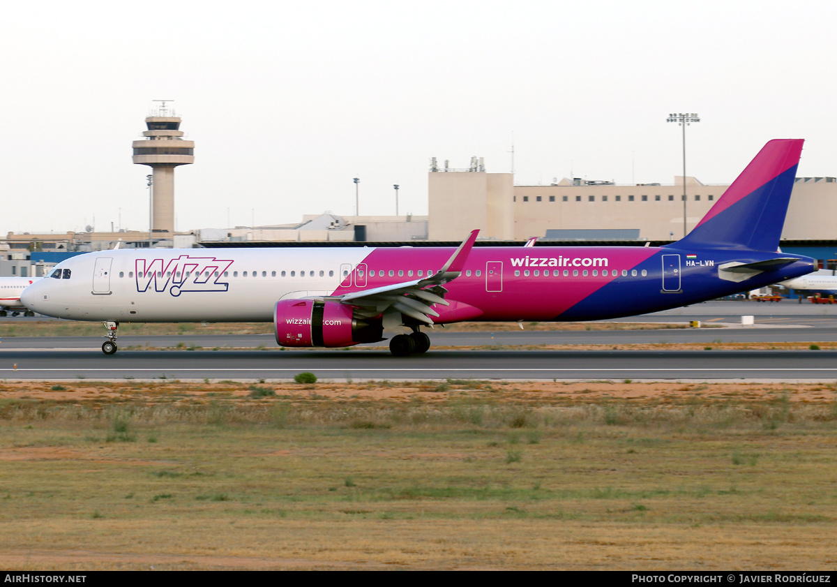 Aircraft Photo of HA-LVN | Airbus A321-271NX | Wizz Air | AirHistory.net #474998
