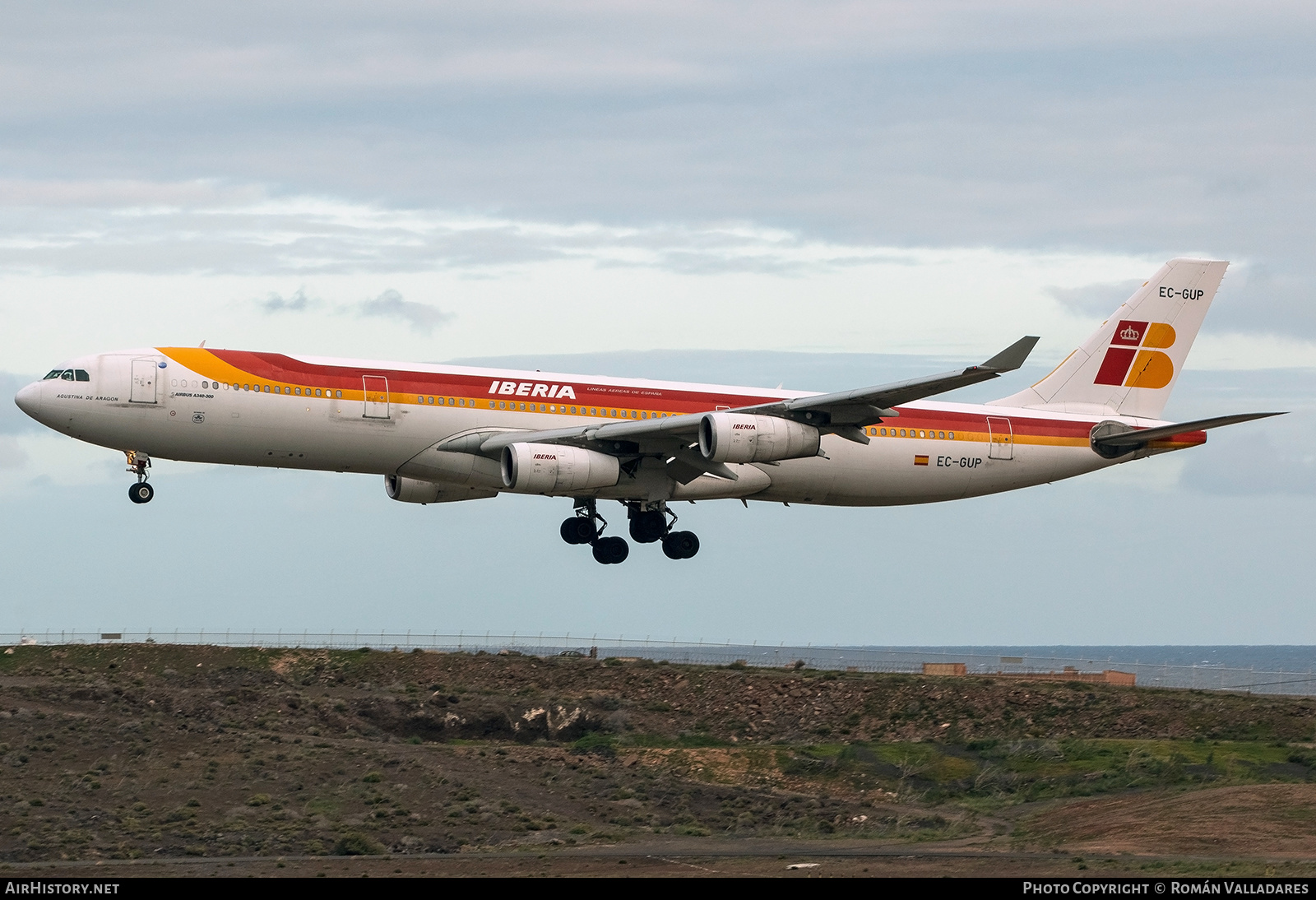 Aircraft Photo of EC-GUP | Airbus A340-313X | Iberia | AirHistory.net #475007