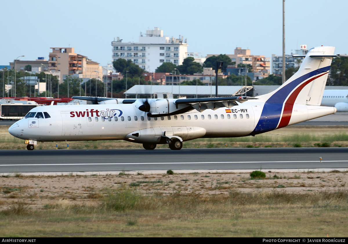 Aircraft Photo of EC-MIY | ATR ATR-72-500 (ATR-72-212A) | Swiftair | AirHistory.net #475008
