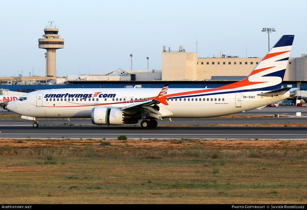 Aircraft Photo of OK-SWC | Boeing 737-8 Max 8 | Smartwings | AirHistory.net #475011