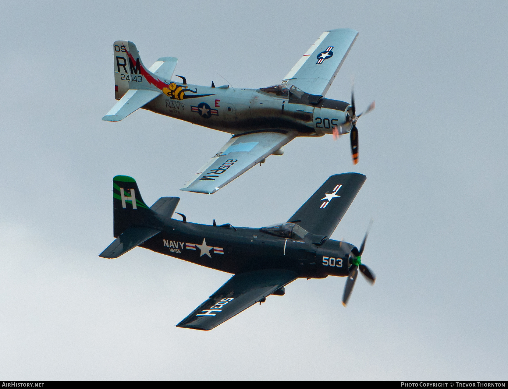 Aircraft Photo of G-RADR / 126922 | Douglas A-1D Skyraider (AD-4NA) | USA - Navy | AirHistory.net #475012