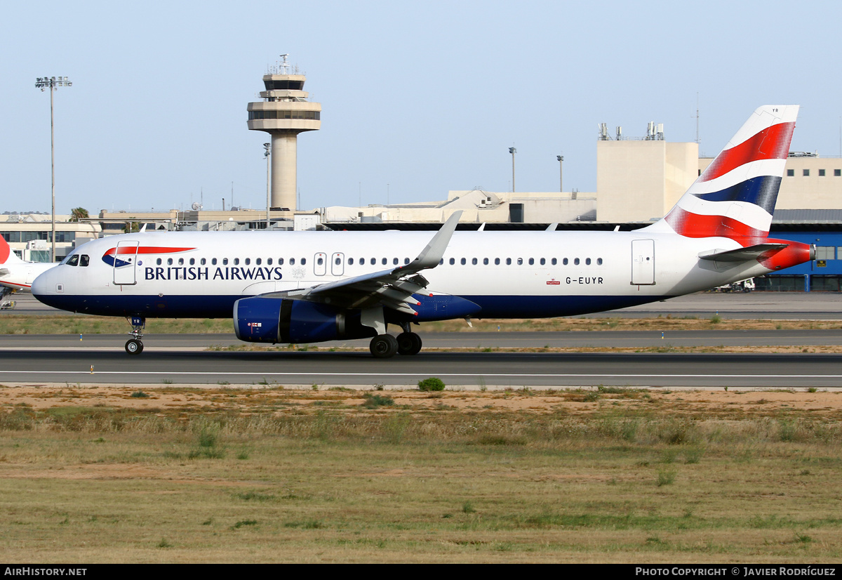 Aircraft Photo of G-EUYR | Airbus A320-232 | British Airways | AirHistory.net #475016