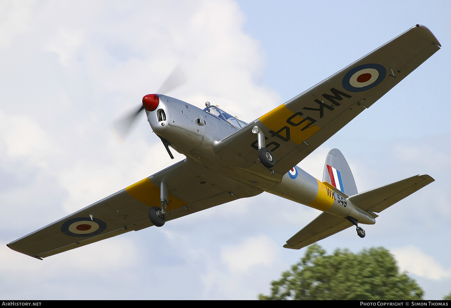 Aircraft Photo of G-BTWF / WK549 | De Havilland DHC-1 Chipmunk Mk22 | UK - Air Force | AirHistory.net #475029