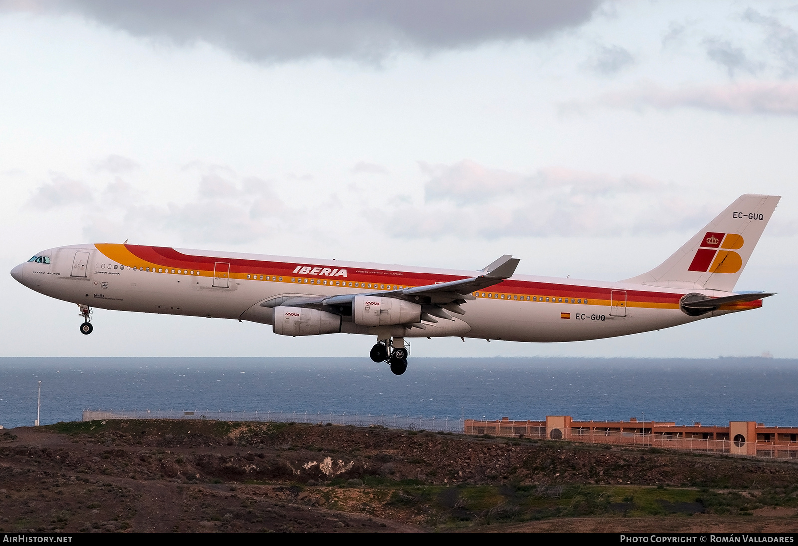 Aircraft Photo of EC-GUQ | Airbus A340-313X | Iberia | AirHistory.net #475045