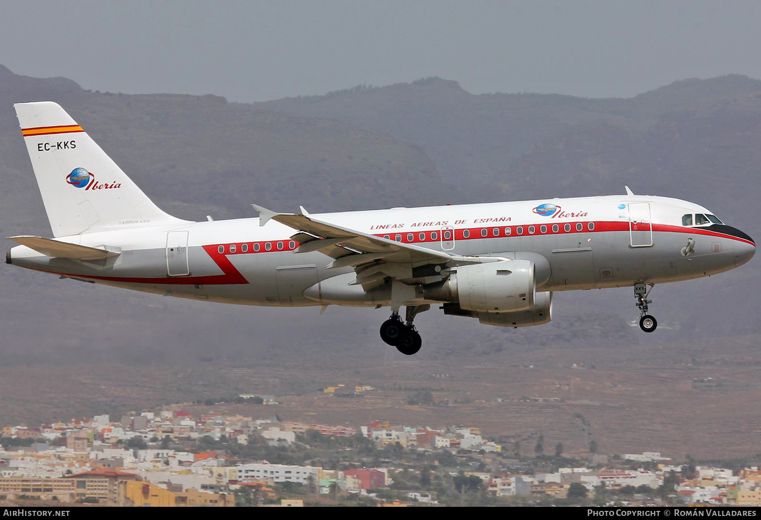 Aircraft Photo of EC-KKS | Airbus A319-111 | Iberia | AirHistory.net #475047