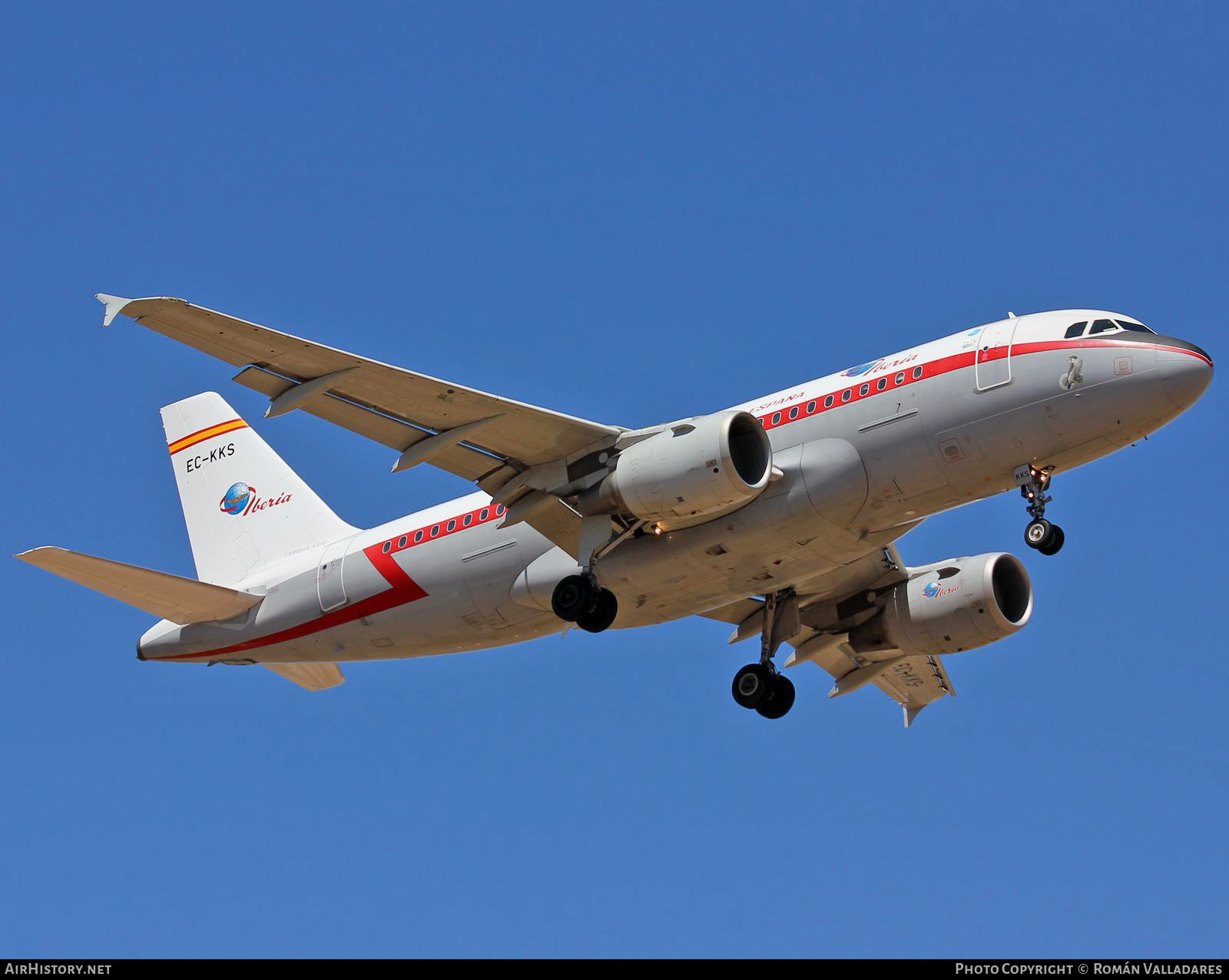 Aircraft Photo of EC-KKS | Airbus A319-111 | Iberia | AirHistory.net #475050