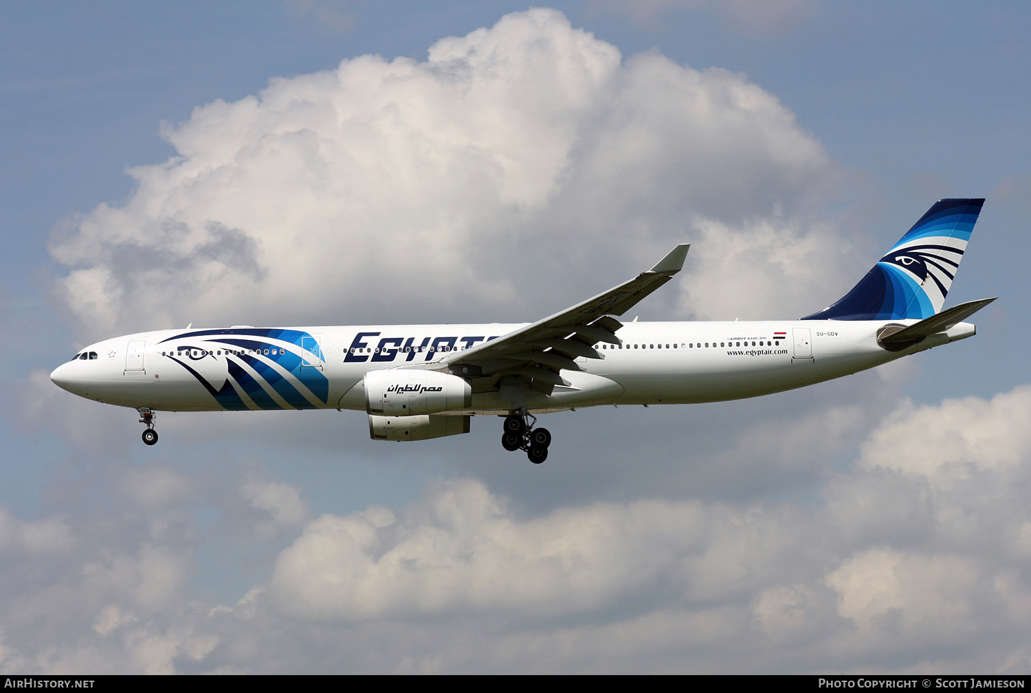 Aircraft Photo of SU-GDV | Airbus A330-343 | EgyptAir | AirHistory.net #475053