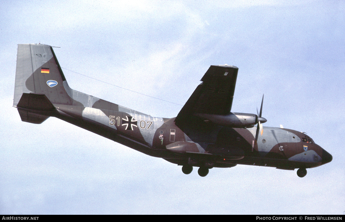 Aircraft Photo of 5107 | Transall C-160D | Germany - Air Force | AirHistory.net #475064