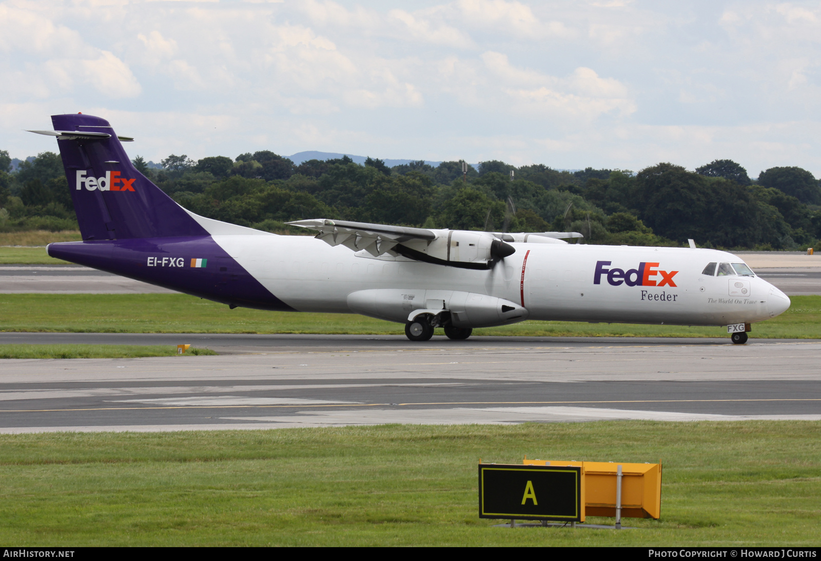 Aircraft Photo of EI-FXG | ATR ATR-72-202/F | FedEx Feeder | AirHistory.net #475072