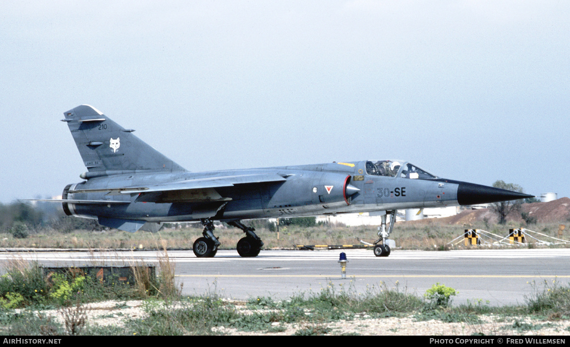 Aircraft Photo of 210 | Dassault Mirage F1C | France - Air Force | AirHistory.net #475075
