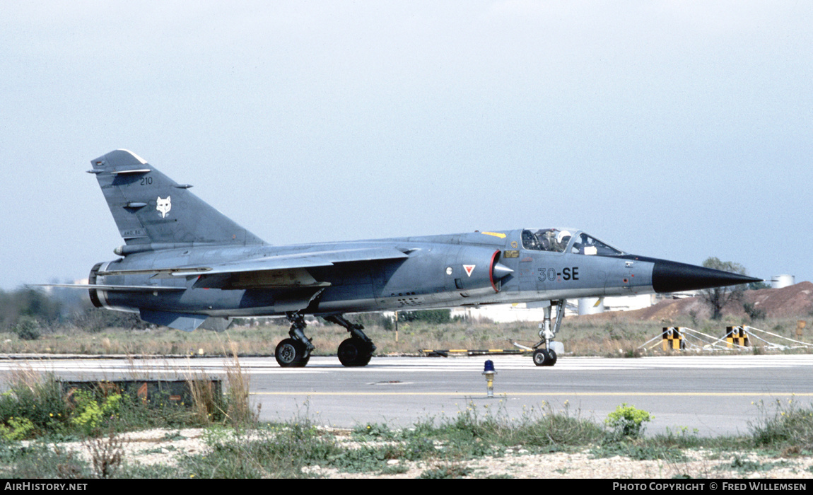 Aircraft Photo of 210 | Dassault Mirage F1C-200 | France - Air Force | AirHistory.net #475075