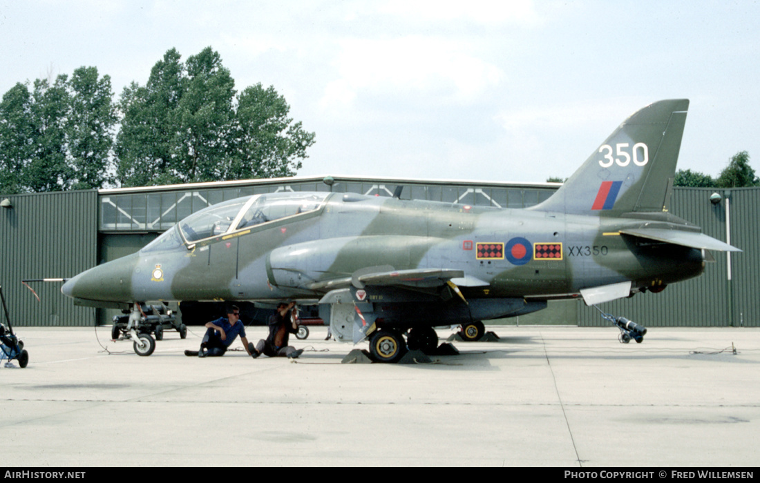 Aircraft Photo of XX350 | British Aerospace Hawk T.1 | UK - Air Force | AirHistory.net #475082