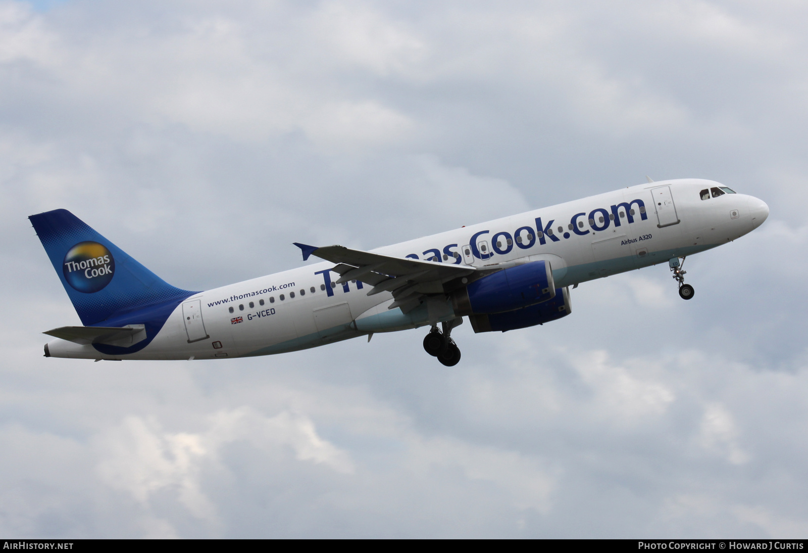 Aircraft Photo of G-VCED | Airbus A320-231 | Thomas Cook Airlines | AirHistory.net #475087