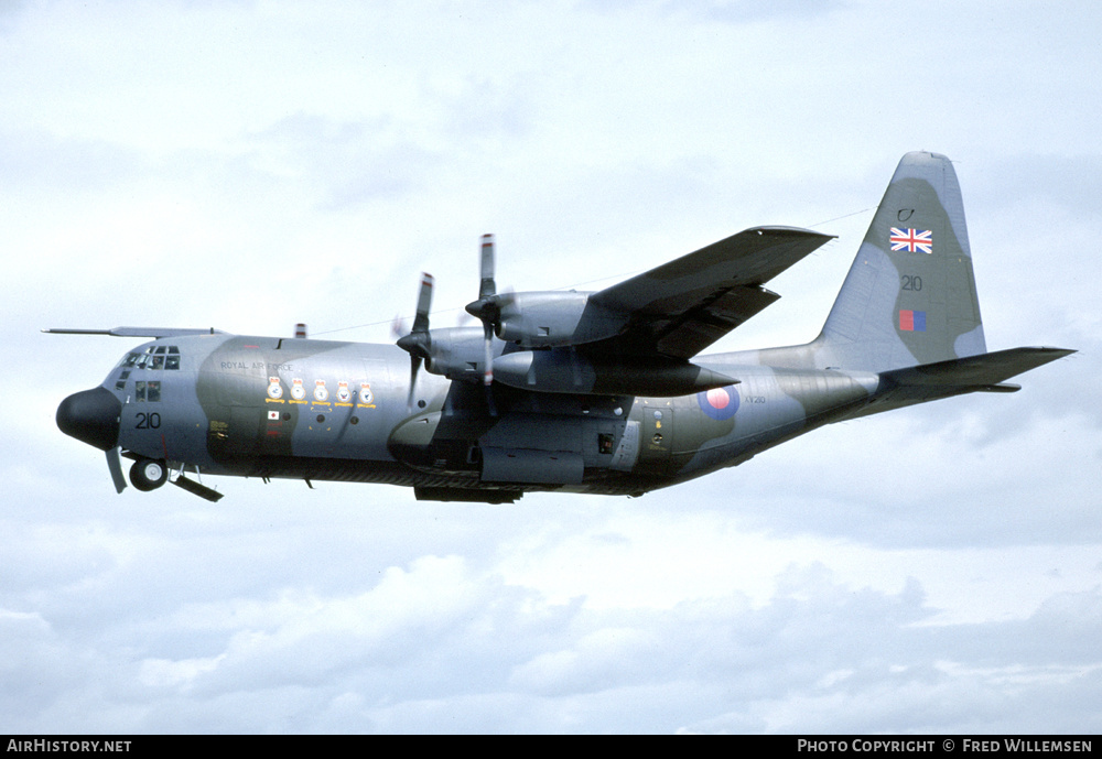Aircraft Photo of XV210 | Lockheed C-130K Hercules C1 (L-382) | UK - Air Force | AirHistory.net #475092