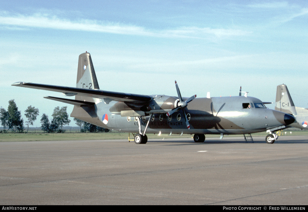 Aircraft Photo of C-2 | Fokker F27-100 Friendship | Netherlands - Air Force | AirHistory.net #475100