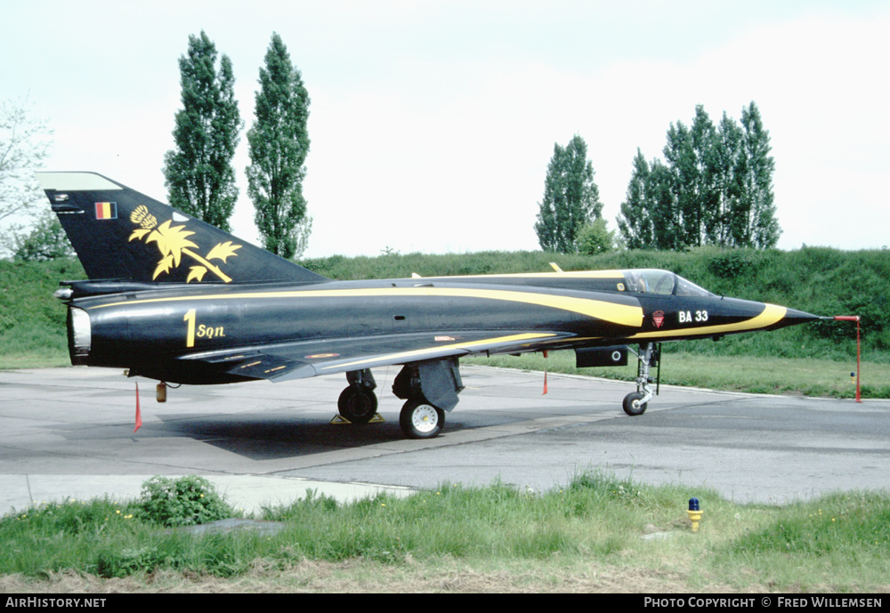 Aircraft Photo of BA33 | Dassault Mirage 5BA | Belgium - Air Force | AirHistory.net #475110