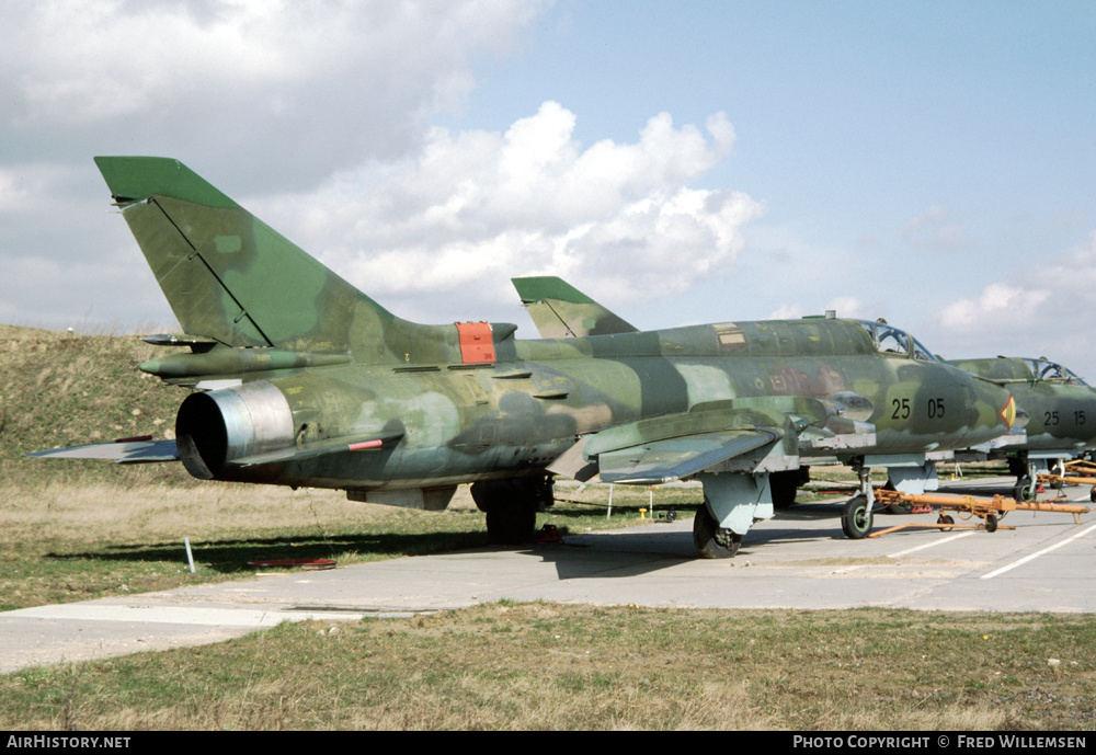 Aircraft Photo of 2505 | Sukhoi Su-22M4 | Germany - Air Force | AirHistory.net #475115